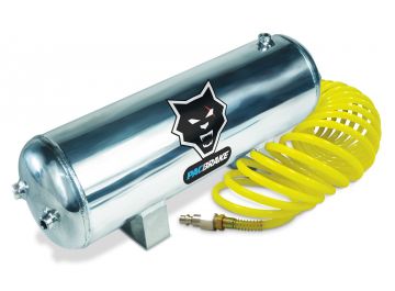 HP10267 (Premium) 2 ½ Gallon Air Tank Kit - Polished Aluminum