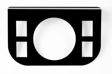 HP1158 Electrical In Cab Control Bracket, Quadruple Switch
